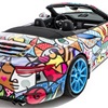 Porsche 911 Cabriolet Art Car by Romero Britto (2012)